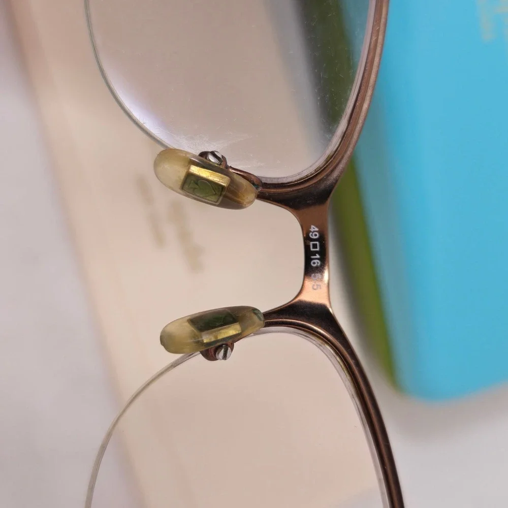 Kate Spade Valary 0W94 Bronze Striped Semi Rimless Eyeglasses Frames 49-16-135